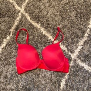 Red bra